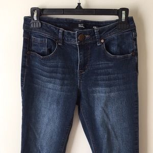 1822 Adrianna Blue Denim Skinny Jeans